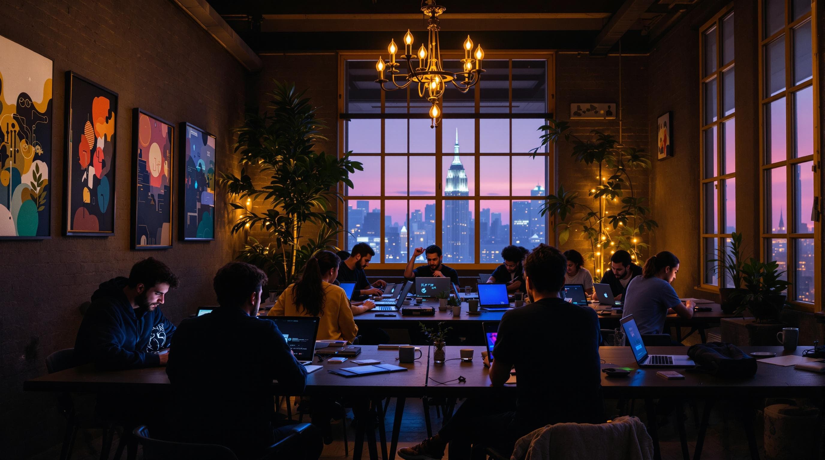 Buildspace community gathering